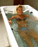 Elektromos kádfürdő, négyrekeszes galvánfürdő, szelektív ingeráram kezelés - Hévizen a Danubius spa Hotelben